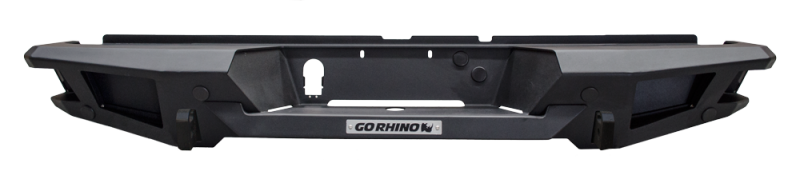 Chevrolet Silverado 1500 LD Bumper - Rear - Go Rhino - BR20 - Textured Black - `14-`19